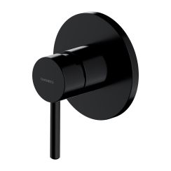 Omnires Y douchekraan inbouw zwart Y1245BL