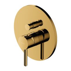 Omnires Y bad- en douchekraan inbouw gouden Y1235GL