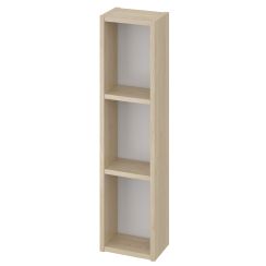 Cersanit Moduo kast 20x14.1x80 cm hangend langs de zijkant eik K116-023