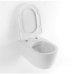 Excellent Doto toiletpot met softclose toiletbril hangend zonder kraag wit CEEX.1404.545.WH