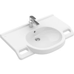 Villeroy & Boch O.Novo Vita wastafel 80x55 cm klassiek voor gehandicapten wit glans 412080R1