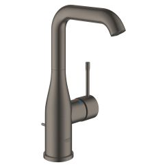 Grohe Essence wastafelkraan staand Brushed Hard Graphite 32628AL1