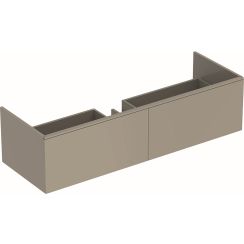 Geberit Xeno2 kast 139.5x47.3x35 cm hangend onder de wastafel grijs 500.348.00.1