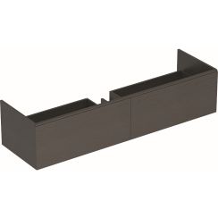 Geberit Xeno2 kast 159.5x47.3x35 cm hangend onder de wastafel grijs 500.346.43.1