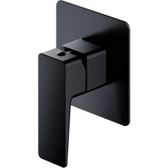 Omnires Parma douchekraan inbouw zwart PM7445BL