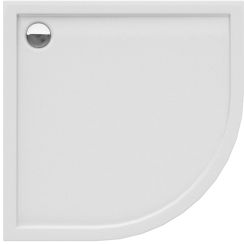 New Trendy Cantare halfronde douchebak 90x90 cm wit B-0382