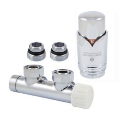 Schlosser aansluitset wit 612100001