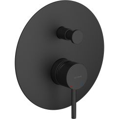 Oltens Molle bad- en douchekraan inbouw mat zwart 34100300