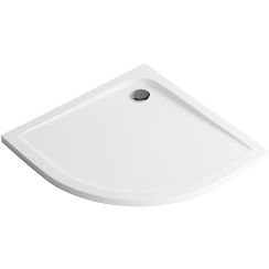 Excellent Sense halfronde douchebak 100x100 cm wit BREX.SEN10WHN