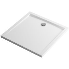 Excellent Forma vierkante douchebak 80x80 cm wit BREX.FOR08WHN
