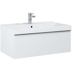 Elita Look kast 80x44.9x28.1 cm hangend onder de wastafel wit RE010803025290