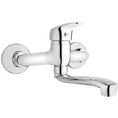 Invena Ava New keukenkraan wand chroom BC-06-001