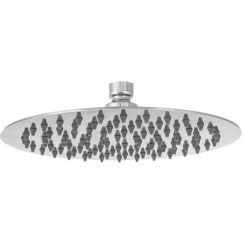 Invena regendouche 25x25 cm rond staal SC-D1-041