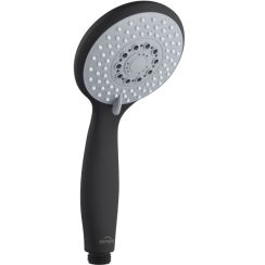 Invena Dark douchekop zwart AS-44-004