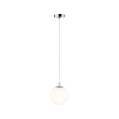 Paulmann Globe hanglamp 1x20 W chroom-satijn 70895