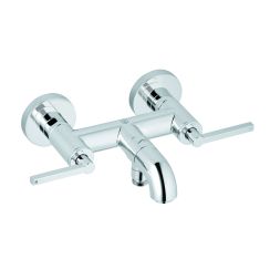 Kludi Nova Fonte Puristic bad- en douchekraan wand chroom 205400515