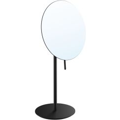 Excellent Rolo make-upspiegel 20x40.5 cm rond zwart DOEX.1520BL