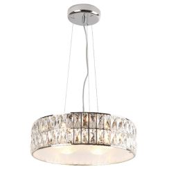 MaxLight Diamante hanglamp 6x42 W chroom P0238