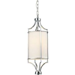 Open Design Lunga hanglamp 1x15 W wit-chroom OR80551