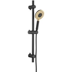 Tiger Splash Akcent doucheset wand zwart 1714945644