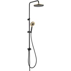 Tiger Splash Akcent Rainfall doucheset wand zwart 1715045646