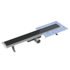 Besco Virgo Black doucheafvoer 60 cm zwart OL-60-VBL