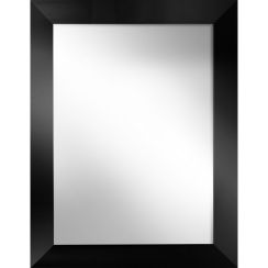 Ars Longa Simple spiegel 83x83 cm vierkant zwart SIMPLE7070-C