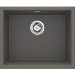 Deante Corda spoelbak van graniet 49x40 cm antraciet ZQA_T10C