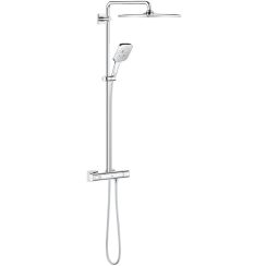 Grohe Rainshower doucheset wand met thermostaat StarLight Chrome 26652000