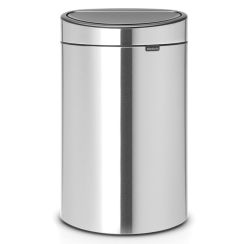 Brabantia Touch Bin prullenbak 40 l staal-grijs 114809