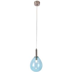 Candellux Lukka hanglamp 1x6 W blauw 50133210