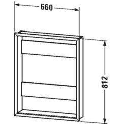 Duravit onderdeel van meubelassemblagesysteem LM987500000