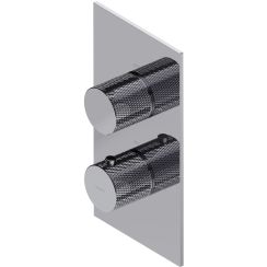 Omnires Contour bad- en douchekraan inbouw met thermostaat chroom CT8036CR