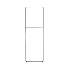 Blomus Modo staande hanger zwart B66262