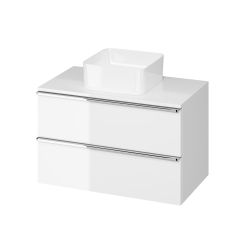 Cersanit Virgo kast 80x46.9x49.9 cm hangend onder de wastafel wit S522-026