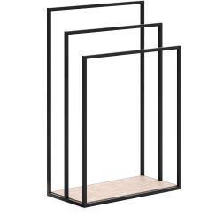 Baltica Design Jarl handdoekhanger zwart 5904107905273