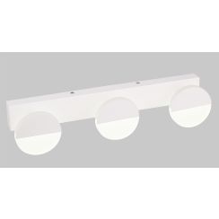 Candellux Sing wandlamp 3x3 W wit 23-72818