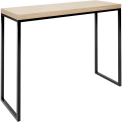 Baltica Design Laila console 95x35x75 cm zwart-eik 5904107906409