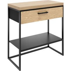 Baltica Design Elin kast 75x43x75 cm onder de wastafel staand zwart-eik 5904107906492