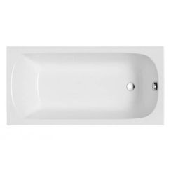 Polimat Classic Slim rechthoekige badkuip slim 180x80 cm wit 00439