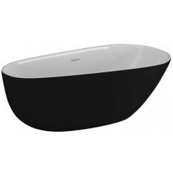 Polimat Shila vrijstaand bad 170x85 cm ovaal tweekleurig 00345