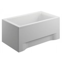 Polimat Capri rechthoekig bad 120x70 cm wit 00705