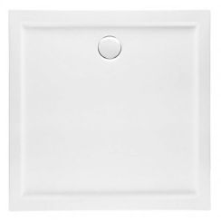 Polimat Goliat vierkante douchebak 90x90 cm wit 00490