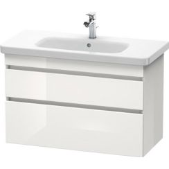 Duravit DuraStyle kast 93x44.8x61 cm hangend onder de wastafel wit DS648202222