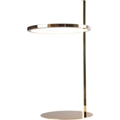 MaxLight Lozanna bureaulamp 1x14 W gouden T0042