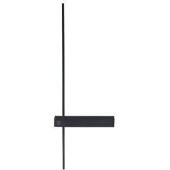 MaxLight Sabre wandlamp 1x6 W zwart W0281