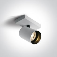 One Light Elatos plafondlamp 1x10 W wit 65105N/W