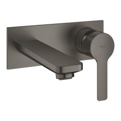Grohe Lineare wastafelkraan inbouw Brushed Hard Graphite 19409AL1
