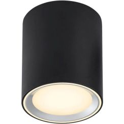 Nordlux Fallon plafondlamp 1x5.5 W zwart 47550103