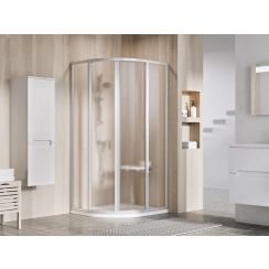 Ravak Supernova douchecabine 90x90 cm halfrond satijn mat/ 3117OU02ZG